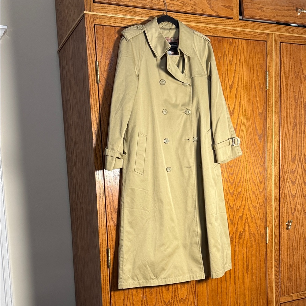 Preswick & Moore Classic Khaki Trench Coat